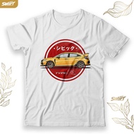 Phoenix Yellow T-Shirt Honda Civic FK8 Type R JDM TSHIRT BAJU DISTRO