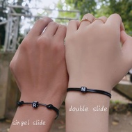 (Ready stok) Gelang Inisial Huruf Couple / Gelang pasangan sahabat