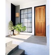 Mahogany Kiln Dried Panel Door - Leningrad 70x210 / 80x210 / 90x210 / 100x210 Easy Installation
