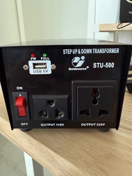 220V / 110V step down / up converter.