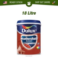 18L ICI DULUX Weathershield Roof Paint ROOFSHIELD ROOF SHIELD Reflect Heat Cat Atap Genting Bumbung 