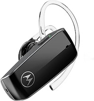 Motorola Bluetooth Earpiece HK385 in-Ear Wireless Mono Headset with CVC Touch Control for Clear Voice Calls - IPX4 Sweat Resistant, Smart Touch/Voice Control, Noise Suppression, Multipoint Connect