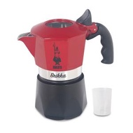 BIALETTI - 2杯裝鋁質加壓摩卡咖啡壺-紅色