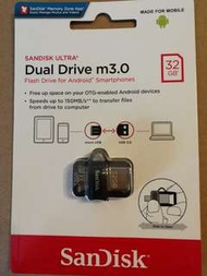 SanDisk 32GB Dual USB 3.0 OTG Drive SDDD3 手指 包郵 #newbieMar19