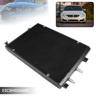 Front Mount Heat Exchanger Upgrade Radiator For 15-19 BMW M2C M3 M4 F80 F82 F87 S55 3.0L Competition