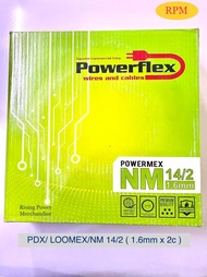 Powerflex PDX / Loomex Wire # 14/2 ( 1.6mm ) ( 75mts )