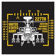 US Army AH-64D Longbow 1 New Series Cutting Sticker