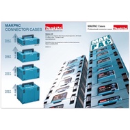 MAKPAC CONNECTOR TYPE1 TYPE2 TYPE3 TYPE4 กล่องเครื่องมือพลาสติก MAKITA 821549-5, 821550-0, 821551-8,