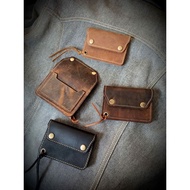 Genuine Leather Card Wallet Genuine Leather Card Wallet trmpat Card ktp Card atm credit Card Genuine