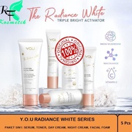 Paket YOU Skincare 5 IN 1 The Radiance White Brightening Series (Paket