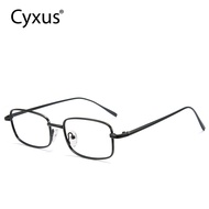 Cyxus Anti-Blue Light Glasses Rectangular Narrow Version Radiation Protection Computer Glasses For M