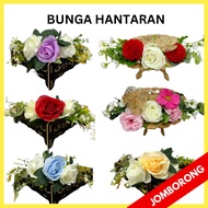 BUNGA HANTARAN Siap Gubah Murah Bunga Hidden Dulang Hantaran Perkahwinan Pertunangan Hiasan Gubahan