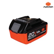 Pumpkin P20 แบตเตอรี่ลิเธียมไอออน ขนาดความจุ 4.0Ah (แอมป์อาวว์) P20V-B4 (50264) 2.0Ah (แอมป์อาวว์) P