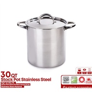Supra Stock Pot Multipurpose Stainless Steel Pot 30 QT