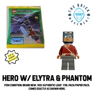 MINECRAFT Hero w/ Elytra & Phantom Foil / Paper Pack