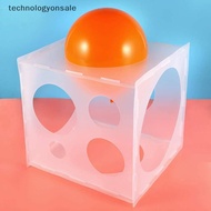 [Tech] 11 Holes Balloon Sizer Box PP Square Balloon Measurement Tool For Balloon Arches Boutique