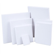 Blank White Canvas Painting Board White Board  Mini Small Stretched Artist Canvas Art Board Oil Pain