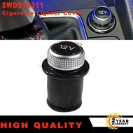 4H0919311 4L0919311 Cigarette Lighter Cover Chrome Plated Cigarette Lighter Plug for Audi A3 A4 A5 Q