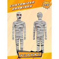 Halloween COSPLAY Clothes Mummy Horror Game Role-Playing Skinny One-Piece yy5.9