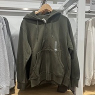 UNIQLO เสื้อฮู้ดซิปมีซิปสำหรับผู้ชาย/ผู้หญิงเสื้อกั๊กเสื้อถักแขนยาว469928 460324 465201ของแท้นำเข้า