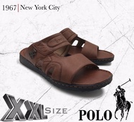 Quality Assurance Polo Men’ XXL Plus Size Comfort Sandals Stitching Outsole Long Last Sandal Lelaki