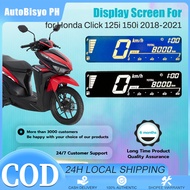 【BLUE】HONDA CLICK LCD ONLY / Click 125 v2/v3 / Click 150 v2 / Click 160 Speed Digital screen