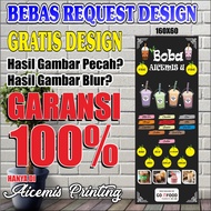 Spanduk Thai Tea / Banner Boba / Spanduk Mocktail / Spanduk Minuman Kekinian / Spanduk Banner Panjang / Spanduk Murah / Spanduk 160x60 / Spanduk Jualan / Spanduk Custom / Spanduk Dagang / Spanduk Polos / Spanduk Minuman Boba / Spanduk Mie Ayam