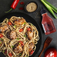 ซอสพริกศรีราชา สูตรเผ็ดร้อน ตราห่านบิน 200มล. Flying Goose Sriracha Blackout 200 ml. ซอสพริกเผ็ดมาก