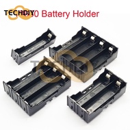 18650 Battery Case 1X 2X 3X 4X 18650 Battery Holder 18650 Battery Storage Box 1 2 3 4 Slot Batteries Container Hard Pin DIY