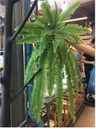 บอสตันช่อเฟิร์นปลอม ขนาด 90cm (Godtree) แต่งบ้าน แต่งสวน เฟิร์นปลอม เฟิน ปลอม