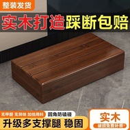 Direct-sale bathroom bench, kitchen balcony step, footrest, bedside step, solid wood footrest, non-s