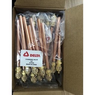 ACCESS VALVE DELTA 1/4" Heavy Duty  Copper Charging / Refrigeration Access Valve 1/4 (0.56mm)