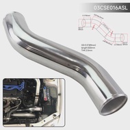 Z / S Shape 40 Deg Aluminum 89-102mm /3.5-4.0" inch Intercooler Intake Pipe Piping Tube hose L=450mm