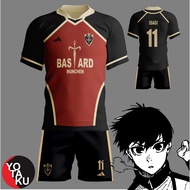 Blue Lock Yoichi Isagi Bastard Munchen Cosplay Anime Jersey Full Set YOTACOS
