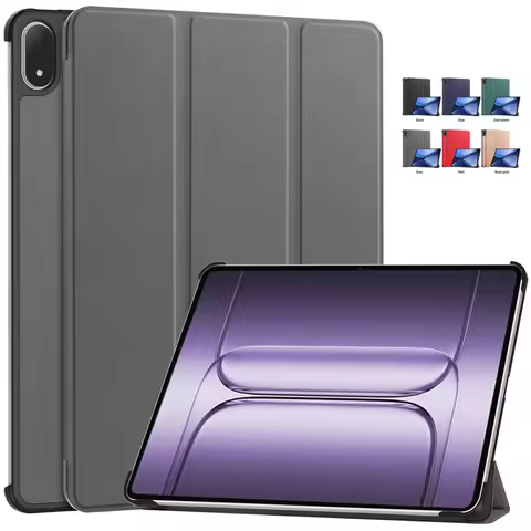 Funda For Oneplus Pad 3 Case 13.2 inch Folding PU Leather Hard Stand Smart Cover For OPPO Pad4 Pro /