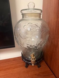 玻璃泡酒瓶 ,水果風味水 Glass dispenser for infused water, wine