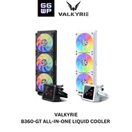 VALKYRIE B360-GT 360mm ARGB AIO CPU Liquid Cooler with 3.95" LCD Display, TDP 300W