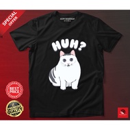 BAJU KUCING MEME TROLL HUH?? T-SHIRT LENGAN PENDEK ROUNDNECK COTTON