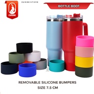 7.5 cm Silicone Tumbler Bottle Protector | Anti-Slip & Anti-Scuff Bottle Boot Base