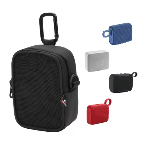 EVA Speaker Storage Case for JBL GO 5/GO 4/GO 3 Protective Storage Bag Portable Carrying Case Travel
