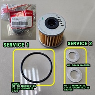 15412-MGS-D21 Oil Filter Genuine HONDA MONKEY MSX GROM CT125 DAX125 Ordered From The Center Product 