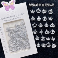 RATU Crown Motif Nail Art Decorations - Crown Motif Nail Art Decorations - Crown Shape Nail Art Acce