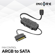 ARGB MINI CONTROLLER | LED FAN ARGB (3-PIN ARGB - SATA POWER)