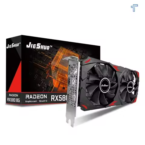 100% brand new RX580 Graphics Cards AMD RX 580 8G For GDDR5 GPUVideo Card RX 580 8GB 256Bit 2048SP C
