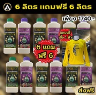 6 แถม 6 ปุ๋ยน้ำ Cabmax Vamax สูตรเข้มข้น ใช้ได้ทุกพืช
