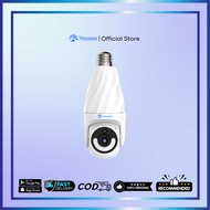 Yoosee CCTV Bulb YS-Q111 Original Wifi/Non-Wifi 2MP Ultra HD Smart CCTV Remote Monitoring with AI De