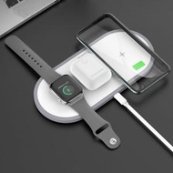 全城熱賣 - 3合1 智能無線充電板 三合一 Wireless Charger USB Apple Watch iPhone AirPods AirPods Pro 手錶#G889004105