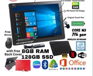 FUJITSU V727/V WINDOW 10 PRO 8GB RAM 128GB SSD FULL HD 12.3INCH 1KG SLIM WINDOW TAB|| FREE PEN || FR