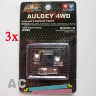 AC Electrical Connector 3 Bags Silver Gold B Spare Parts 18053 For AULDEY Small 4wd Model Car