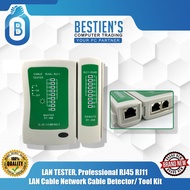 LAN TESTER, Professional RJ45 RJ11 LAN Cable Network Cable Detector/  Tool Kit